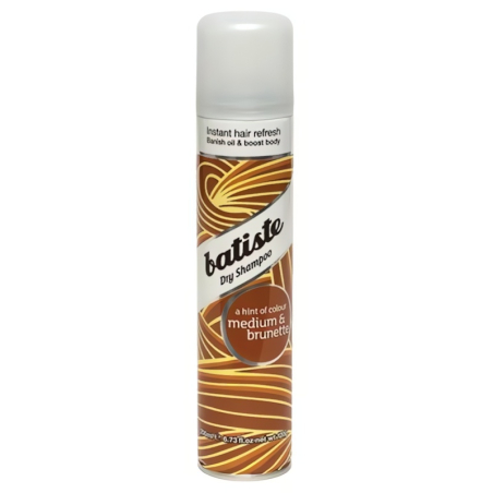 Suchý šampon pro hnědé odstíny vlasů (Dry Shampoo Plus Beautiful Brunette) Batiste - 200 ml