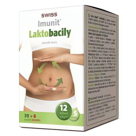 Imunit Swiss Laktobacily / Varianta: 60 + Simply You / Varianta: 60 + 12 tobolek - 12 tobolek