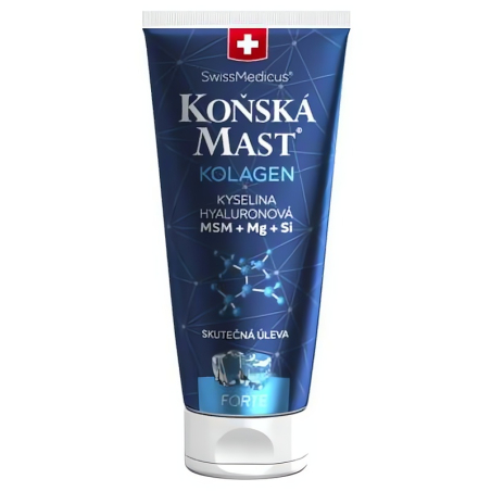 Koňská mast s mořským kolagenem forte chladivá Herbamedicus - 200 ml