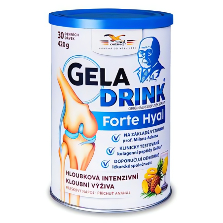 Geladrink Forte HYAL Geladrink / Příchuť: Broskev - 420 g