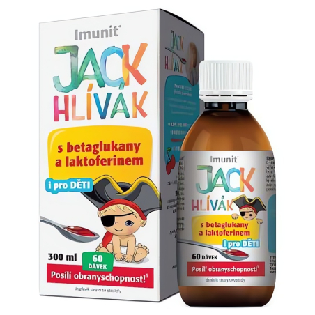 Imunit Jack Hlívák s betaglukany a laktoferinem Simply You - 300 ml
