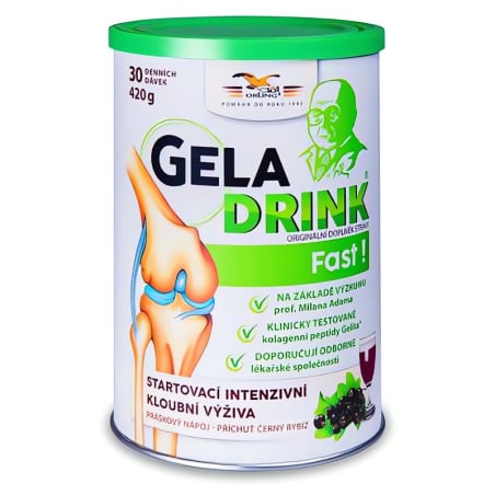 Geladrink Fast nápoj Geladrink / Příchuť: Pomeranč - 420 g