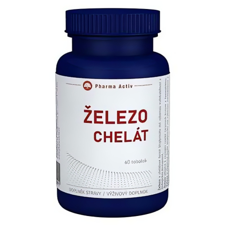 Železo chelát Pharma Activ - 60 tobolek