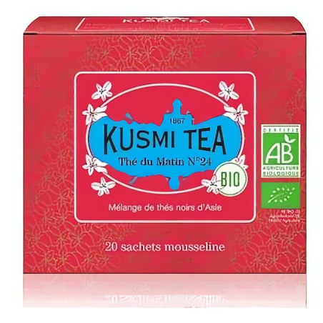 Russian Morning N°24 20 mušelínových sáčků BIO Kusmi Tea - 40 g