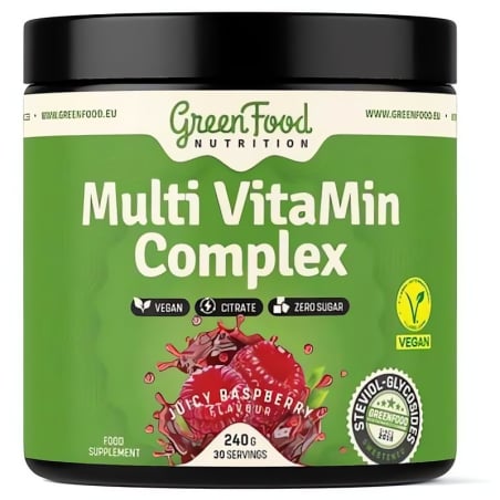 Multi VitaMin Complex 240 g Juicy raspberry GreenFood