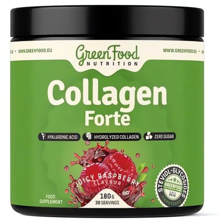 Collagen Forte 180 g Juicy raspberry GreenFood