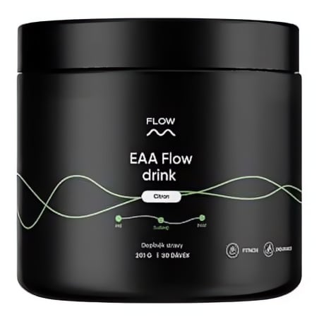 EAA Flow drink / citron 201 g / Flow nutrition - 30 dávek