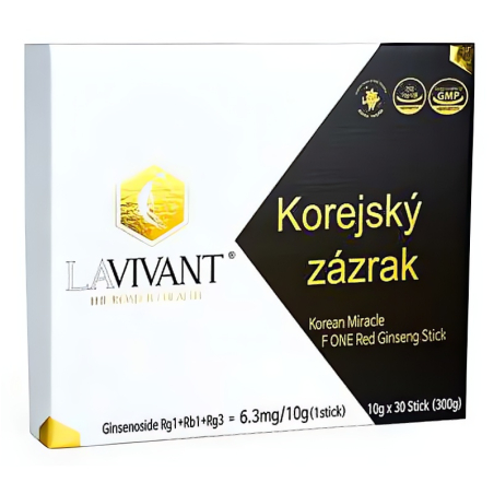 Korejský zázrak / ženšen a byliny / extrakt Lavivant - 30 x 10 g