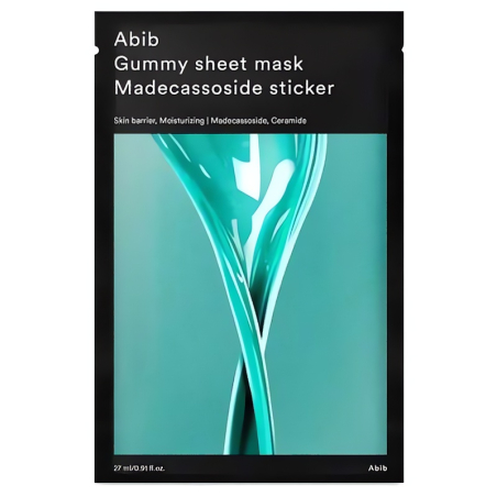 Hydratační plátýnková maska Madecassoside Sticker (Gummy Sheet Mask) Abib - 27 ml
