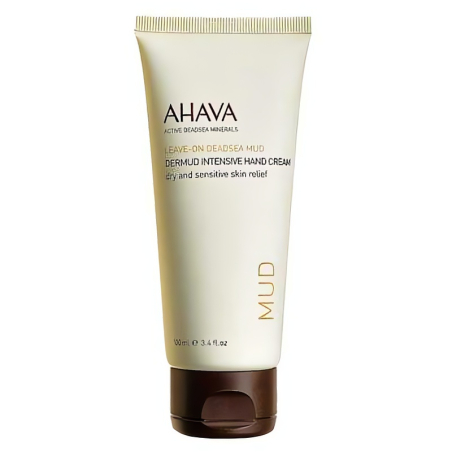 Intenzivní bahenní krém na ruce Leave-On Deadsea Mud (Dermud Intensive Hand Cream) AHAVA - 100 ml