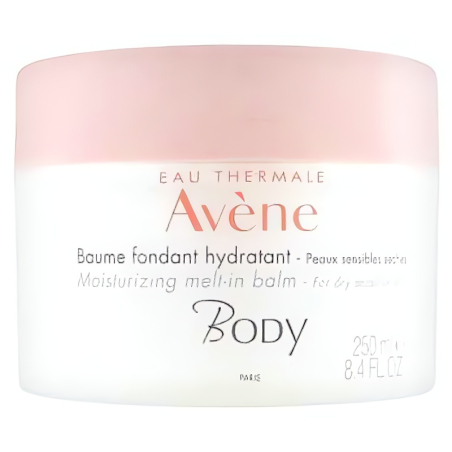 Hydratační tělový balzám pro suchou a citlivou pokožku Body (Moisturizing Melt-In Balm) Avène - 250 ml