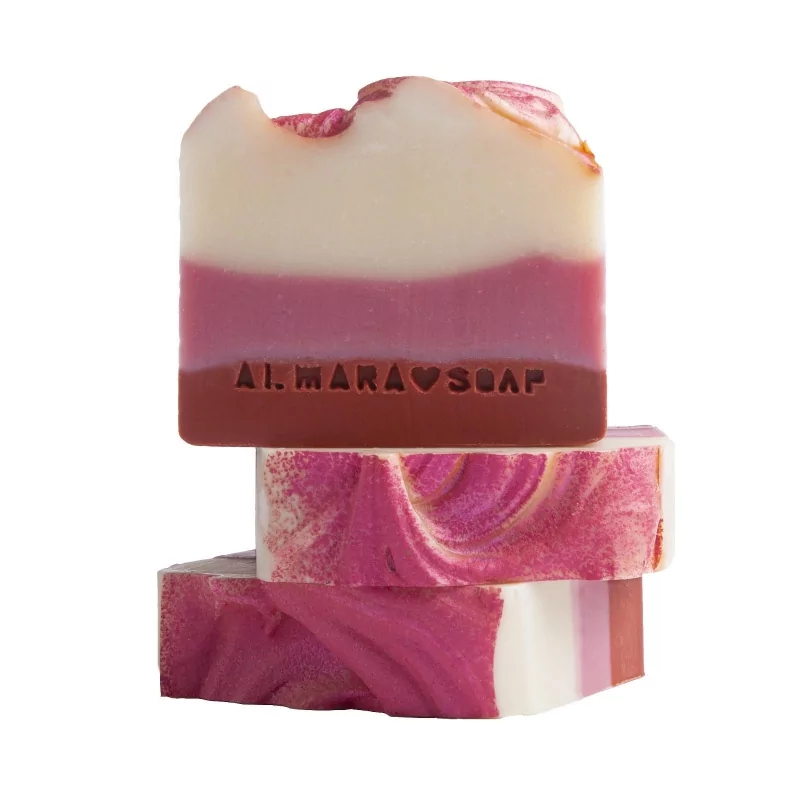Mýdlo Božské Maliny Almara Soap - 100 g + - 5 g Mýdlo Božské Maliny Almara Soap - 100 g + - 5 g