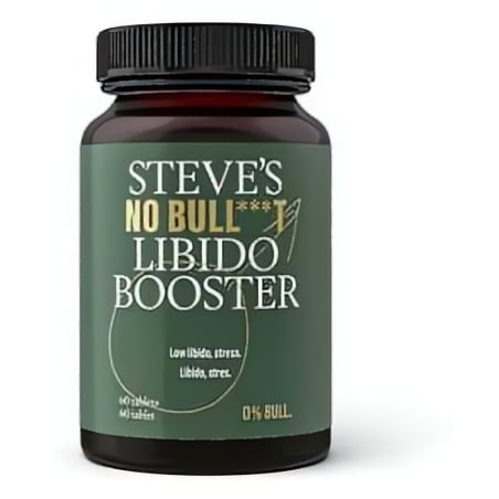 No Bull***t na podporu libida Steve's - 60 tbl.