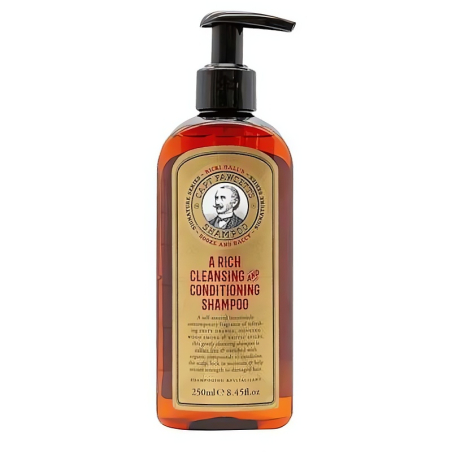 Ochranný šampon na vlasy Ricki Hall`s Booze&nbsp;&&nbsp;Baccy (A Rich Cleansing & Conditioning Shampoo) Captain Fawcett - 250 ml