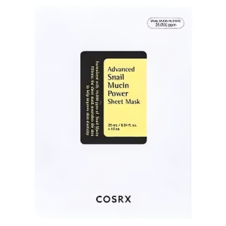 Pleťová maska Advanced Snail Mucin Power Essence (Sheet Mask) COSRX - 10 x 25 ml