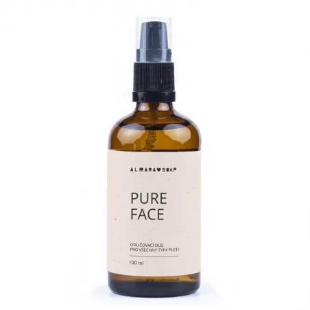Odličovací olej Pure face Almara Soap - 100 ml