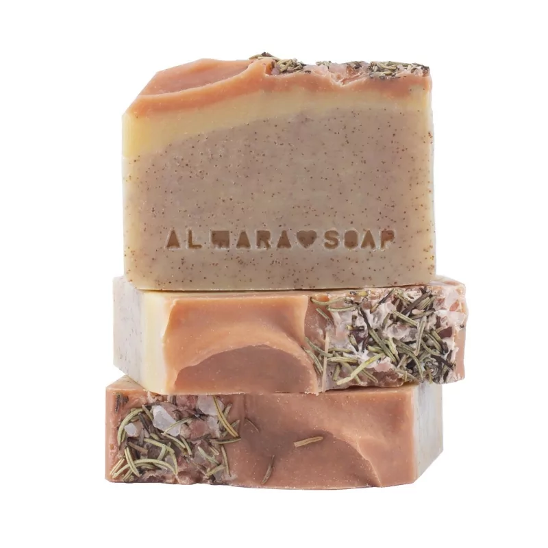 Peelingové mýdlo Walnut Almara Soap - 90 + - 5 g Peelingové mýdlo Walnut Almara Soap - 90 + - 5 g