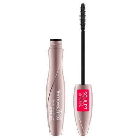 Řasenka pro objem a natočení řas Glam & Doll (Sculpt & Volume Mascara) Catrice / Odstín: Black - 9,5 ml