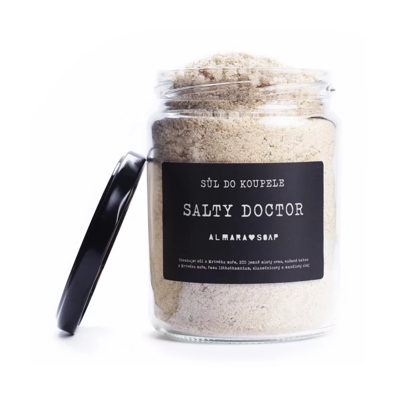 Sůl do koupele (Salty Doctor) Almara Soap - 450 g Sůl do koupele (Salty Doctor) Almara Soap - 450 g
