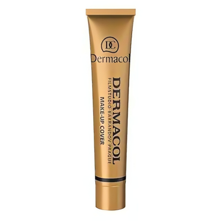 Make-up SPF 30 Cover pro jasnou a sjednocenou pleť Dermacol / Odstín: 208 - 30 g