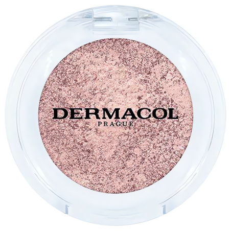 3D mono oční stíny (Mono Eyeshadows 3D) Dermacol / Odstín: 02 Metal Champagne - 2 g
