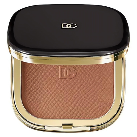 Pudrový bronzer Face & Eyes Match (Lasting Bronzer & Eyeshadow Powder) Dolce & Gabbana / Odstín: 03 Medium - 14 g
