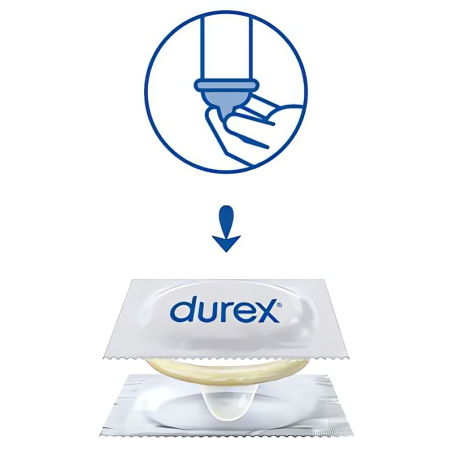 Kondomy Sensual XL Durex / Varianta: 10 ks - 10 ks