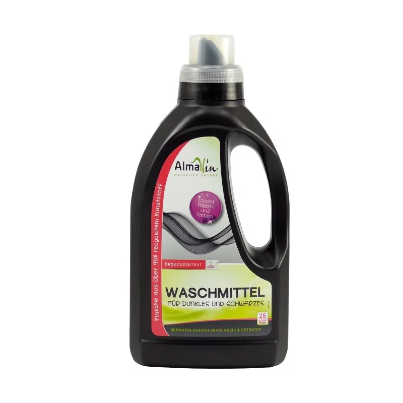 Prací prostředek tekutý (na tmavé a černé prádlo) AlmaWin - 750 ml Prací prostředek tekutý (na tmavé a černé prádlo) AlmaWin - 750 ml