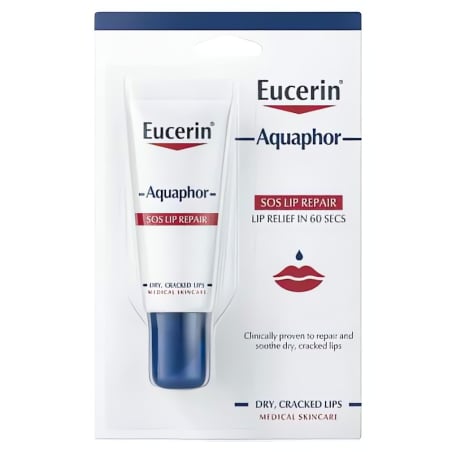 Balzám na suché a popraskané rty Aquaphor (SOS Lip Repair) Eucerin - 10 ml