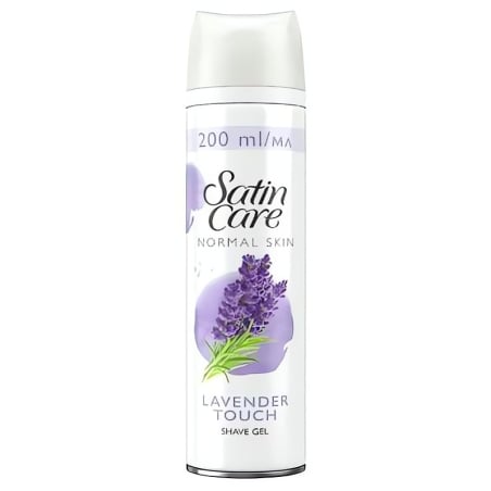 Gel na holení Satin Care Lavender Touch (Shave Gel) Gillette - 200 ml