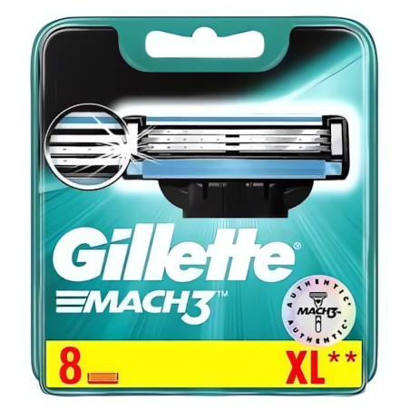 Náhradní hlavice Gillette Mach3 Gillette / Varianta: 5 ks - 5 ks
