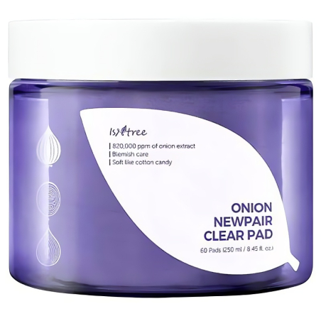 Čisticí pleťové tamponky Onion Newpair (Clear Pad) Isntree - 60 ks