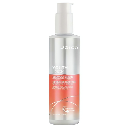 Omlazující krém na foukání vlasů s kolagenem YouthLock (Blowout Cream) Joico - 177 ml