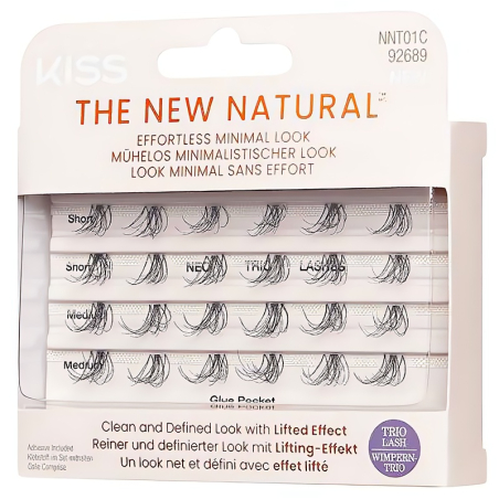 Trsové řasy The New Natural Trio Lash KISS