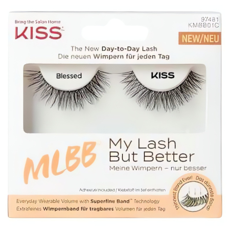 Umělé řasy pro přirozený objem My Lash But Better 01 KISS