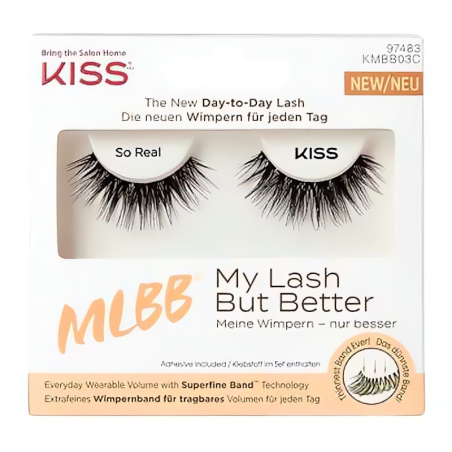 Umělé řasy pro přirozený objem My Lash But Better 03 KISS