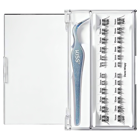 Umělé řasy imPRESS (Press on LongLasting) 01 KISS