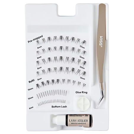 Sada umělých řas Lash Atelier Design 01 KISS