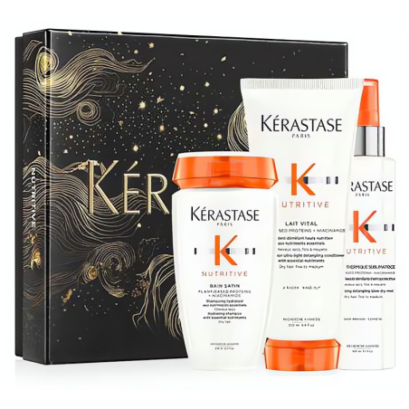 Dárková sada vlasové péče Nutritive Fondant Holiday Set Kérastase