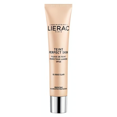Tekutý rozjasňující make-up SPF 20 Teint Perfect Skin (Illuminating Foundation) Lierac / Odstín: 01 Claire - 30 ml