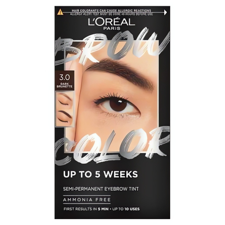Semi-permanentní barva na obočí Brow Color (Semi-Permanent Eyebrow Tint) L'Oréal Paris / Odstín: 5.0 Brunette