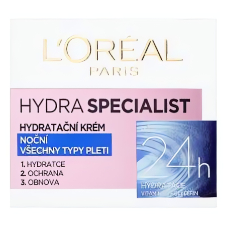 Noční hydratační krém Hydra Specialist (Night Cream) L'Oréal Paris - 50 ml
