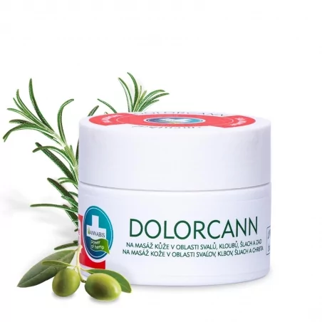 BIO konopná mast na masáž (Dolorcann) Annabis - 50 ml