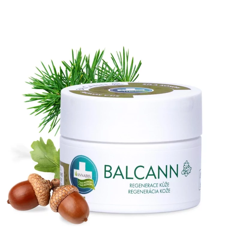 BIO Konopná mast s dubovou kůrou (Balcann) Annabis - 50 ml BIO Konopná mast s dubovou kůrou (Balcann) Annabis - 50 ml