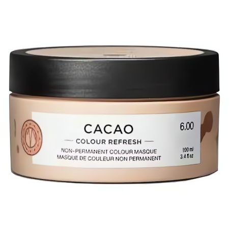 Jemná vyživující maska bez permanentních barevných pigmentů 6.00 Cacao (Colour Refresh Mask) Maria Nila - 300 ml