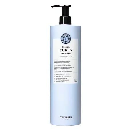 Čisticí kondicionér pro kudrnaté a vlnité vlasy Coils & Curls (Co-Wash) Maria Nila - 1000 ml