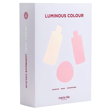Dárková sada rozjasňující péče pro barvené vlasy Luminous Colour Maria Nila