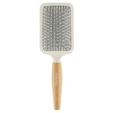 Dřevěný kartáč na vlasy (Wooden Paddle Brush) Masil