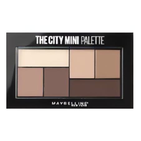 Paletka očních stínů The City Mini Palette Maybelline / Odstín: 480 Matte About Town - 6 g