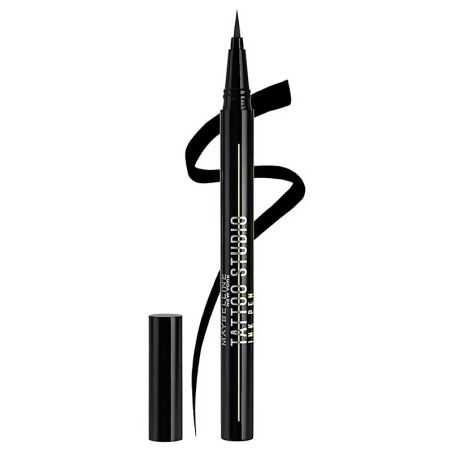 Tekuté oční linky v peru Tattoo Liner (Ink Pen) Maybelline / Odstín: Black - 1 ml